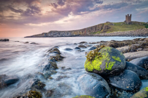 Dunstaburgh Castle During Sunrise